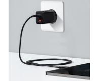 Baseus Ładowarka sieciowa USB-C USB-A 30W PD QC 3.0 - 1194211 - zdjęcie 3